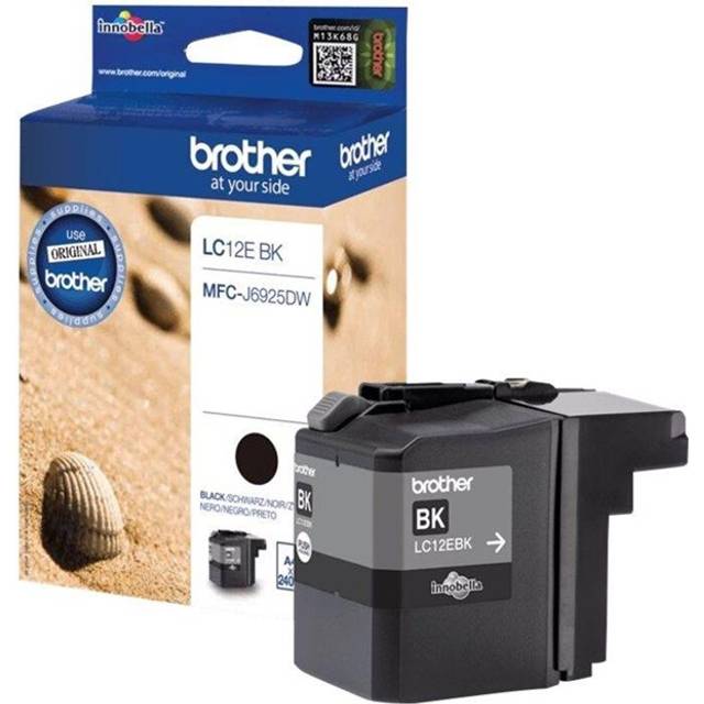 Brother Ink Cartridge Black LC12EBK - black