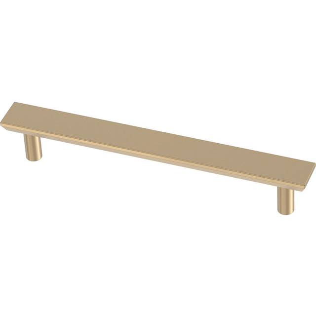 Franklin Brass Simple Chamfered 10Pack Cabinet Handles 5116 Champagne Bronze Cabinet Pulls Handles for CabinetsDrawers C