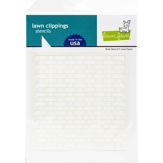 Lawn Clippings Stencils-Brick LF2364