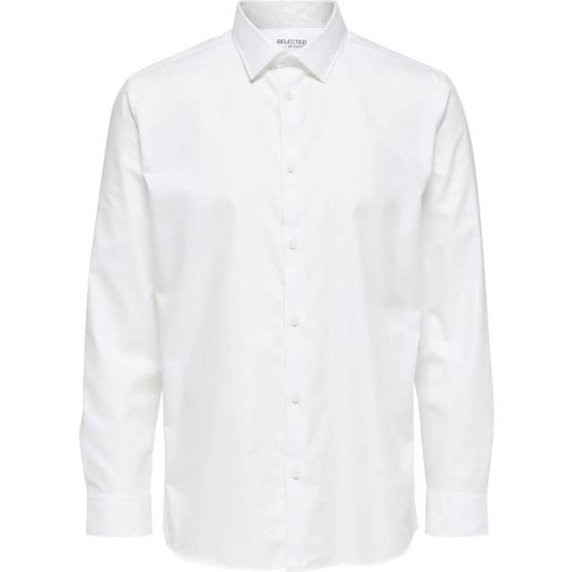 Selected HOMME - Skjorta slhSlimethan Shirt Ls Classic B - Vit