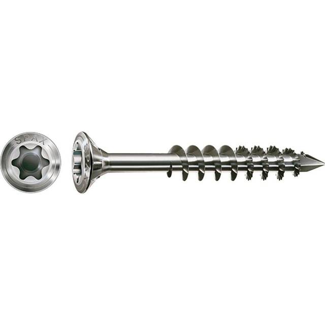 Spax Facade Cut Point Stainless Steel Torx Screws 4.5mm 40mm Pack of 200