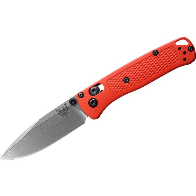 Benchmade 533-04 2.82-Inch CPM-S30V Ambidextrous Premium Stainless Steel Mini Bugout Folding Knife in Red