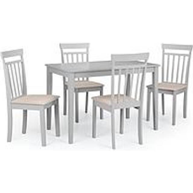 Julian Bowen Taku Coast 4 Seater Dining Set Grey