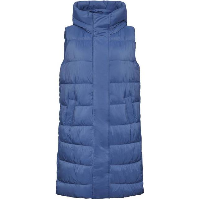 YAS Dam YASLIRO vadderad väst S. NOOS väst, fjäderblå, XL, Federal blå, XL
