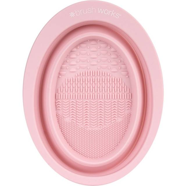 brushworks Silicone Makeup Brush Cleaning Bowl 1 pcs
