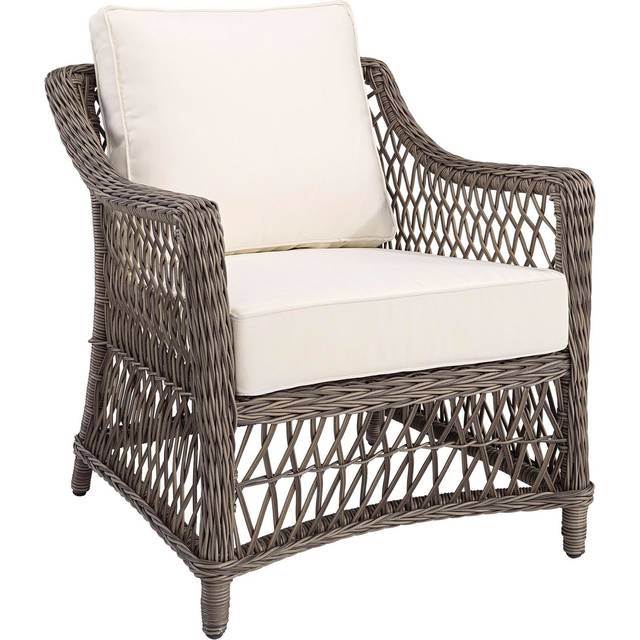 Marbella fåtölj vintage - Grå / Brun (B: 69 x H: 79 x D: 78 cm)