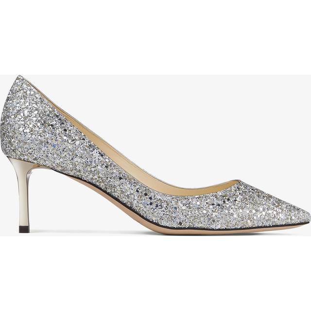 Jimmy Choo Romy 60 Glitter Pumps - Neutral - 35
