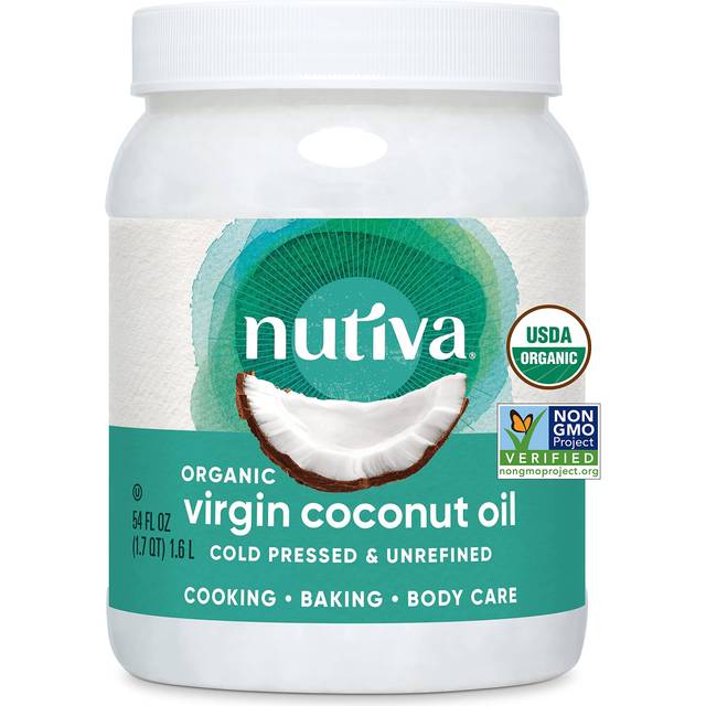 Nutiva, Organic Coconut Oil, Virgin, 54 fl oz (1.6 L)
