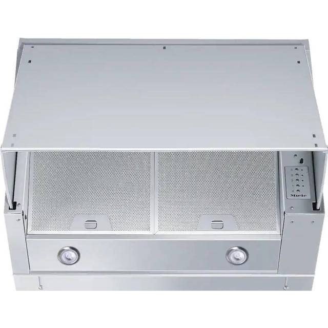 Miele DA 1867 60cm Slot-in Cooker Hood, Stainless Steel