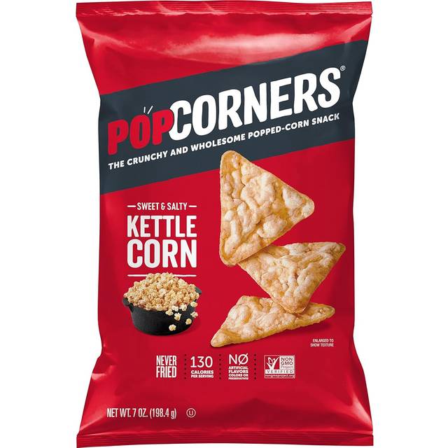 Popcorners Gluten Free Popped Corn Sweet & Salty Kettle Corn 7 oz