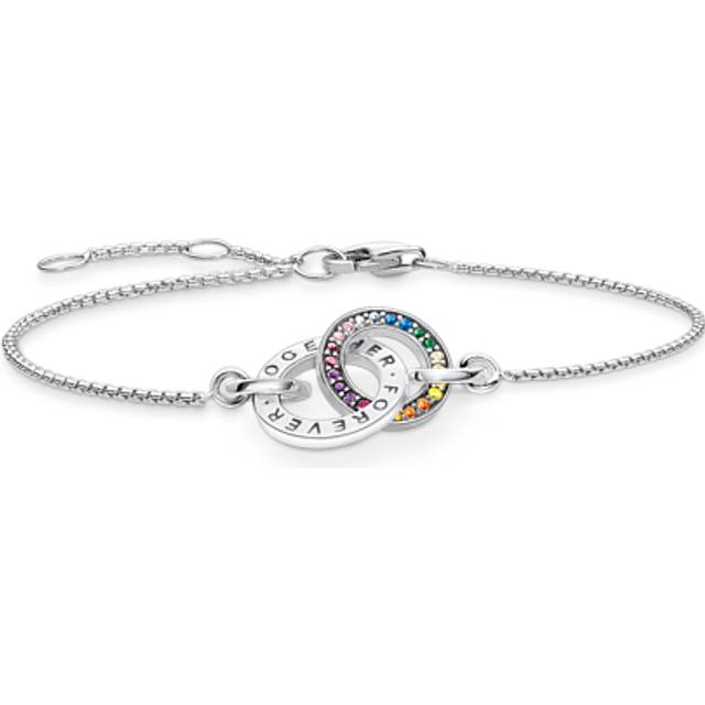 Thomas Sabo Armband A1551-318-7-L19V - silber