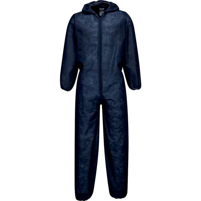 (XL, Navy) Portwest Mens Standard Workwear Disposable Coverall PP (Pack of 120)