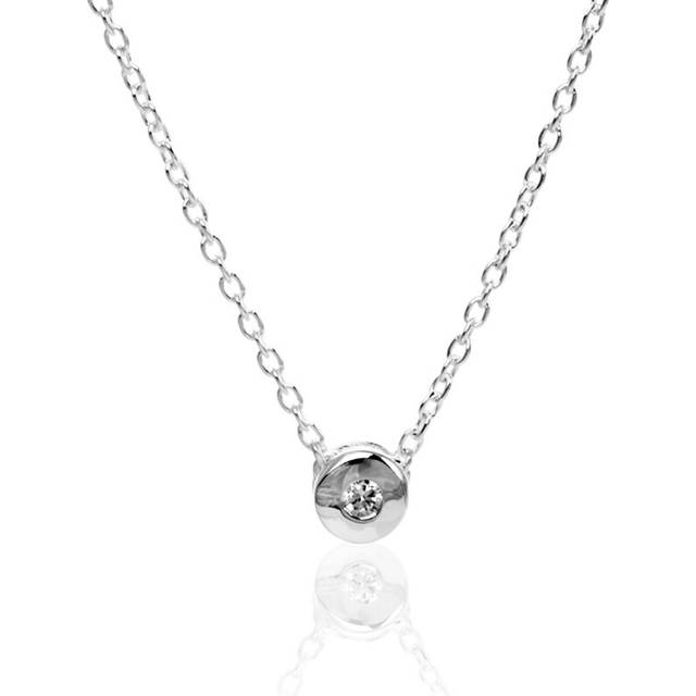 Carolina Gynning - Halsband Älskad - Silver