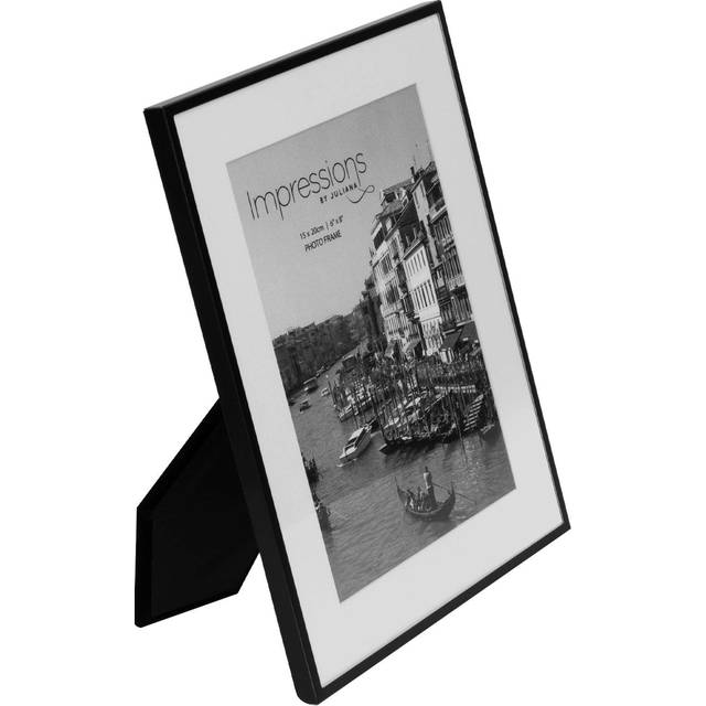 Widdop Matt Black 6 x 8 Metal Photo Frame