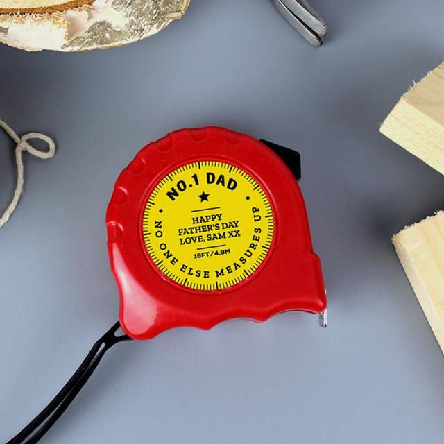 Personalised No One Else Measures Up Tape Measure - Red
