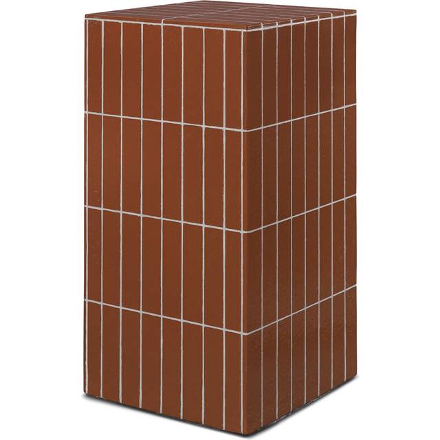 Ferm Living - Pillar Pedestal / Side Table - braun/LxBxH 32x32x64cm - brown (64.0 x 32.0 x 32.0cm)
