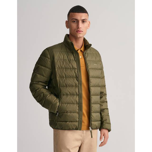 Gant Light Mens Down Jacket - Green - Size Large