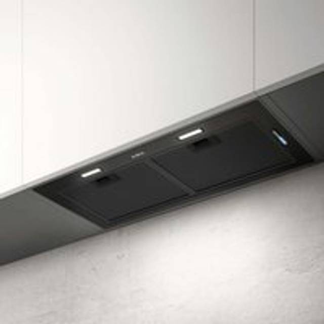 Elica FOLD-BLK-80 80cm Integrated Cooker Hood - Black