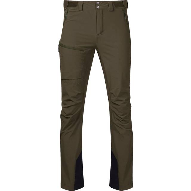 Bergans Men's Breheimen Softshell Pants Dark Green Mud, XXL