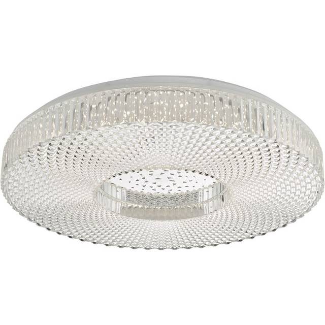 Dar Lighting Group Dar CIM4808 Cimona Flush Acrylic Large LED