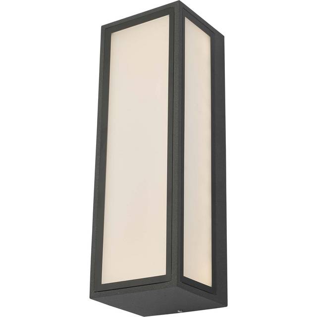 Dar Lighting Group Dar ARH2139 Arham 1 Light Wall Light Anthracite IP6