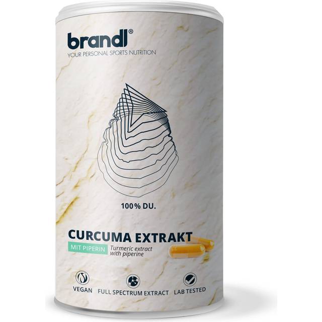 BIO Curcuma-Kapseln mit Curcumin aus Vollspektrum Kurkuma-Extrakt plus Piperin für Bioverfügbarkeit | 120 Kurkuma-Kapseln Bio Qualität