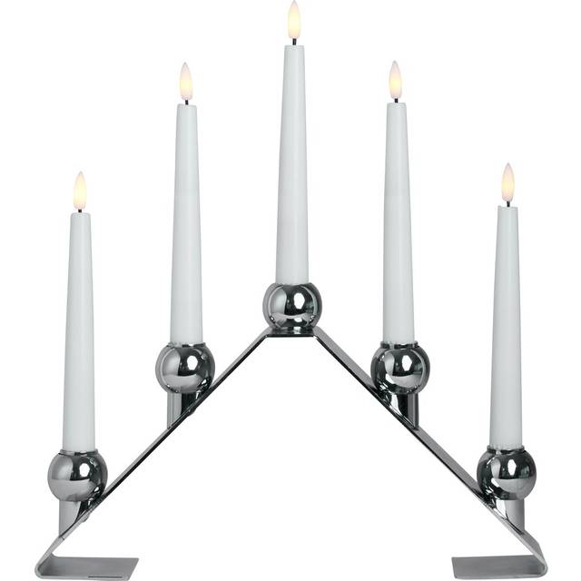 Watt & Veke Luna advent candle Chrome