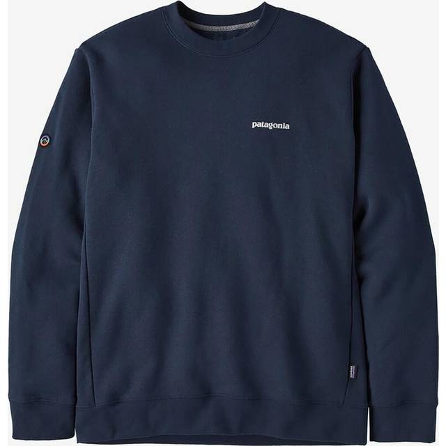 Patagonia Fitz Roy Icon Uprisal Crew Sweatshirt - Överdragströjor New Navy M