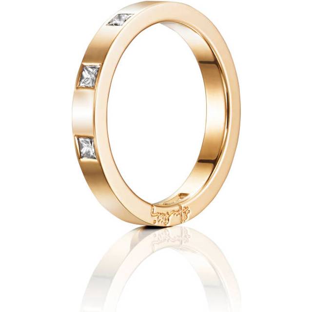 High & I Love You On Top Thin Ring Guld 22.00 mm