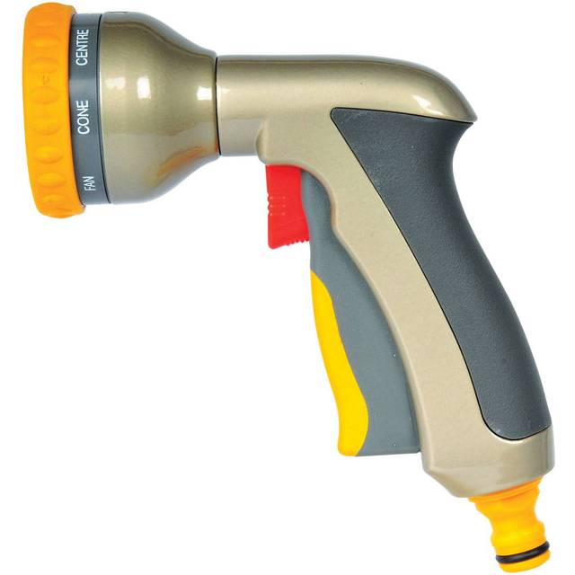 Hozelock 2691 Metal Spray Gun Multi Plus Metal Bodied Spray Gun Eight