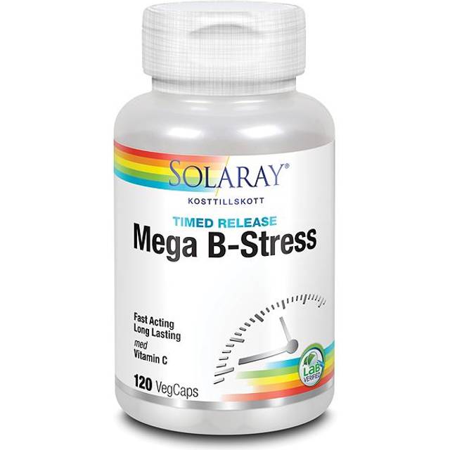 Solaray Mega B-Stress - 120 kapslar