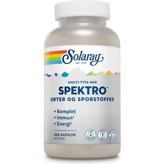 Solaray Spektro Multi-Vita-Min - 300 Kapsler