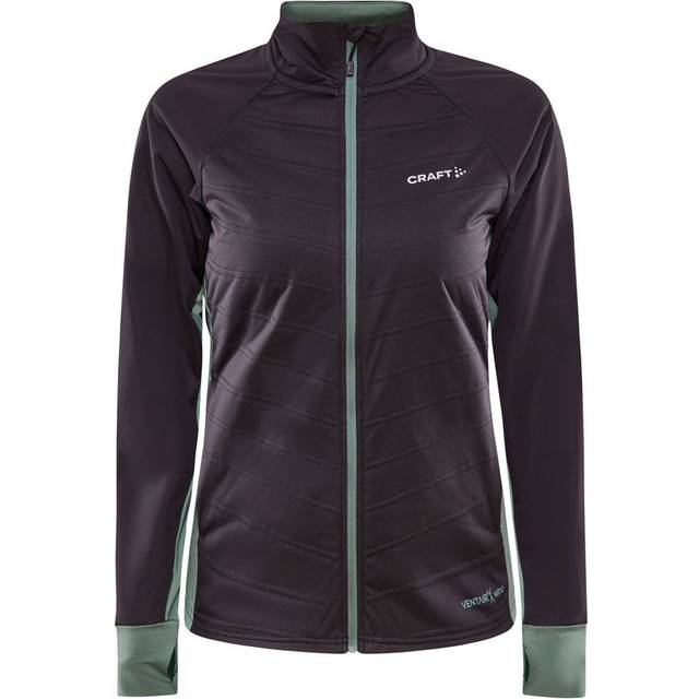 Craft ADV Charge Warm Jacket W Löparjacka Thyme/Slate, XS (XS)