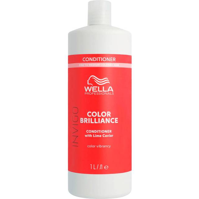 Invigo Color Brilliance Conditioner for Fine and Normal Hair, Professional Hair Care For Coloured Hair, 1 L