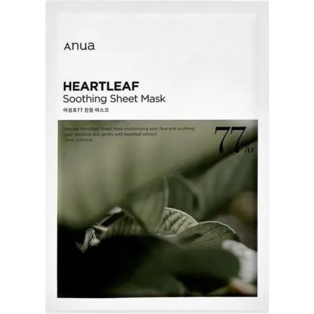 Anua Heartleaf 77% Soothing Sheet Mask Nude 25ml