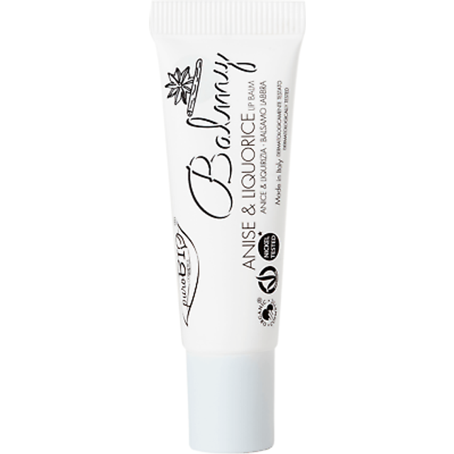 PuroBIO Balmy Lip Balm 10 ml Anise & Lakrids