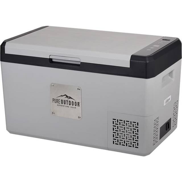 Pure Outdoor by Monoprice Emperor 25 Portable Refrigerator 25L  with home and car plug adapters