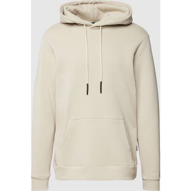 ONLY & SONS Huvtröja för män, normal skuren, huvtröja, sweatshirt, Silverfoder, XXL