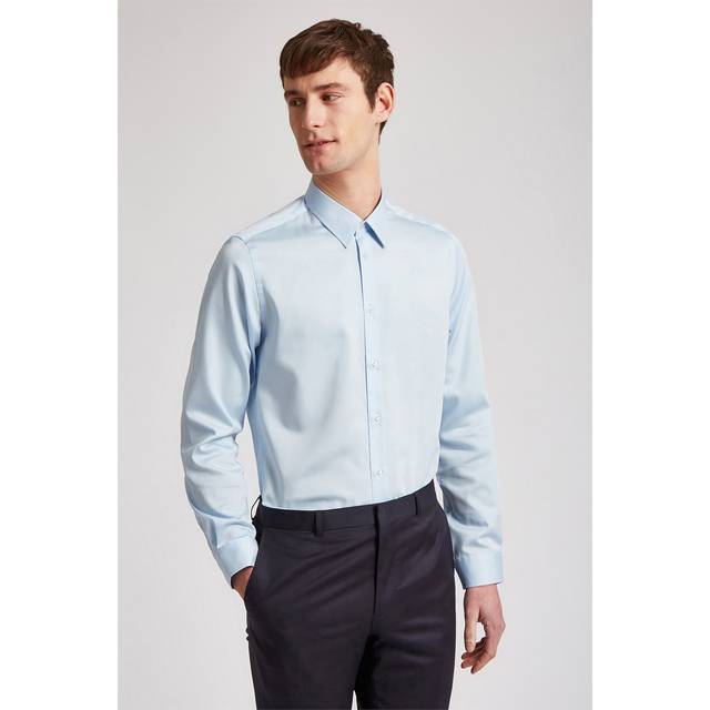 Ted Baker Long Sleeve Slim Fit Shirt - ICE Blue - 17