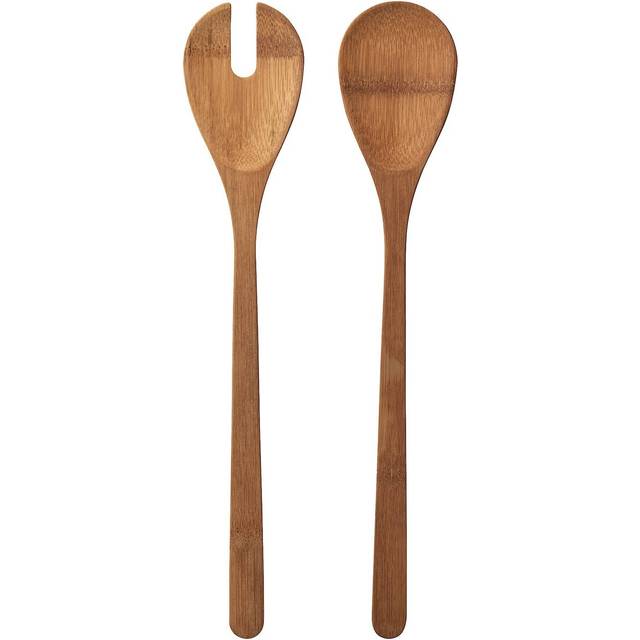 GRÖNSAKER salladsbestick 2 delar, bambu