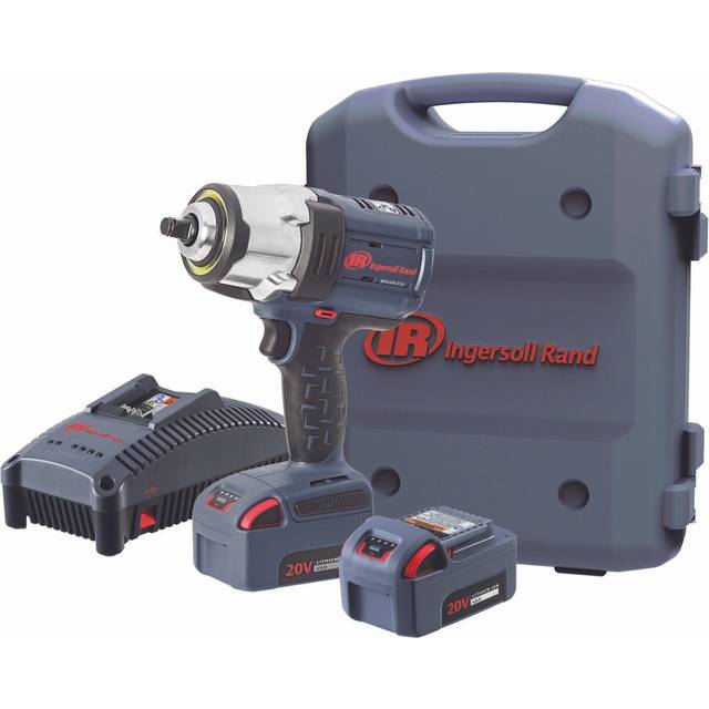 1/2 Inch 20V Cordless Impact Wrench W7152-K22B-EU, 2X BL2022 Li-Ion Batteries 5.0 Ah and Charger Kit (UK Plug) in 1 Carrying Case