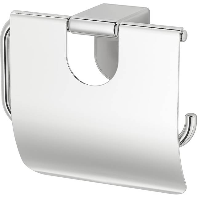 Ikea KALKGRUND Toilet roll holder, chrome-plated Brand New