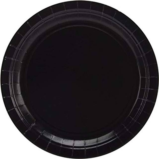 creative converting Touch of color Dinner Plate  9  Black Velvet