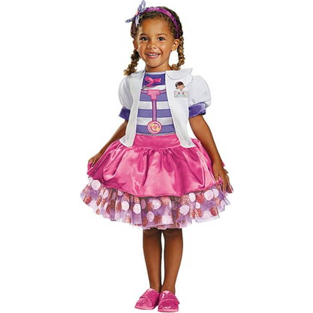 Doc McStuffins Deluxe Girl's Costume Tutu | Disney Kid's Costumes - Pink (3T/4T)