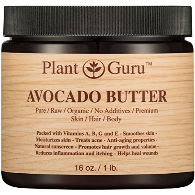 Avocado Body Butter 16 oz 100 Pure Raw Fresh Natural Cold Pressed Skin Hair Nail Moisturizer DIY Creams Balms Lotions Soaps