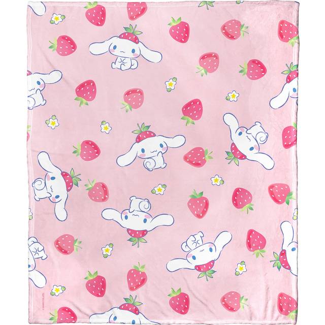 Northwest Sanrio Cinnamoroll silke touch filt, 127 cm x 152 cm, bärmönster