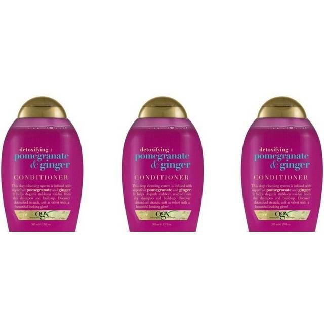 OGX Detoxifying + Ginger Conditioner  Pomegranate  13 Fl Oz