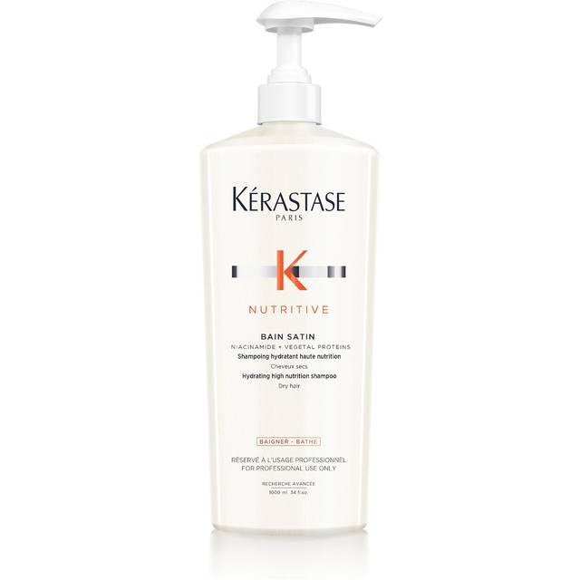Kérastase Nutritive Bain Satin Hydrating Shampoo With Essential Nutriments Dry Hair 1000ml