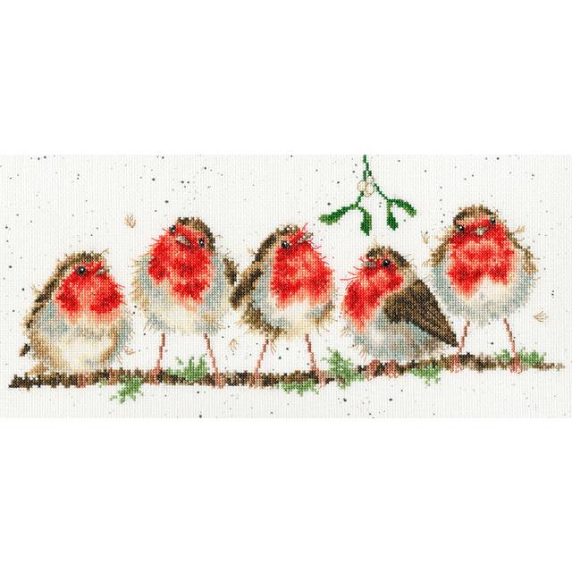 Rockin' robins - bothy threads counted cross stitch kit