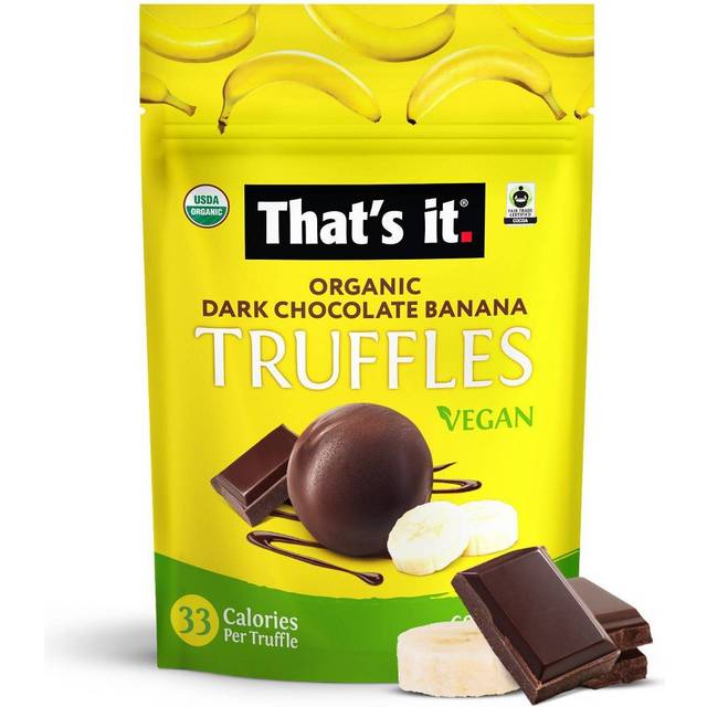 That&#39;s It Truffles Dark Chocolate Banana 3.5 oz